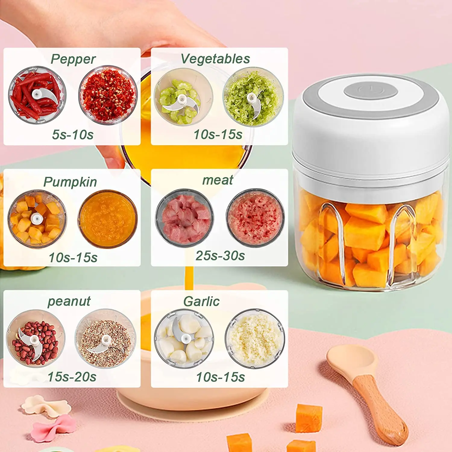 Hot Sale 48% OFF-Mini garlic shredder